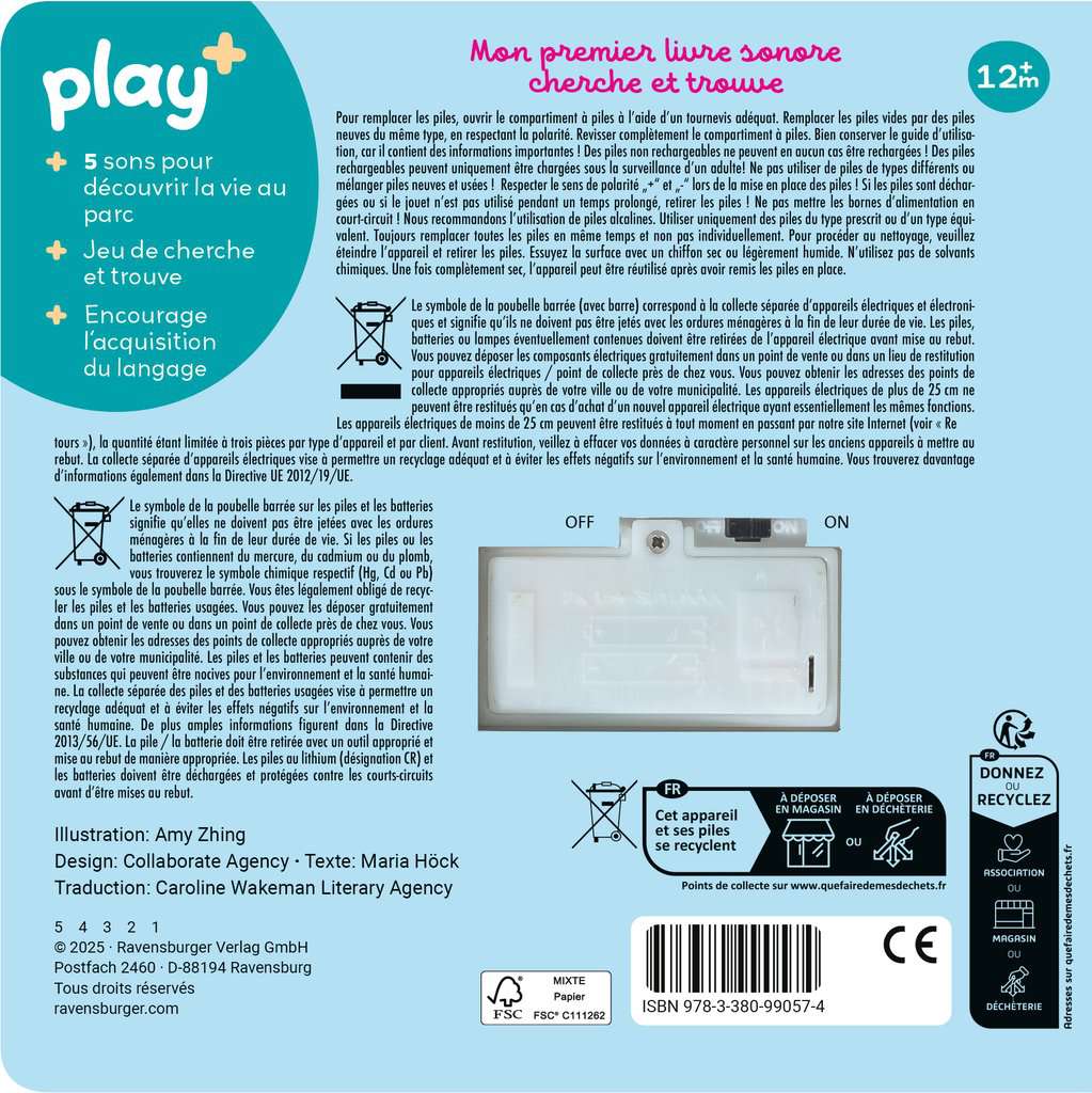 Play+ Chut…qui est là ? Au parc 