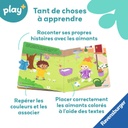 Play+ Mon premier livre aimanté: Apprendre les couleurs en s'habillant