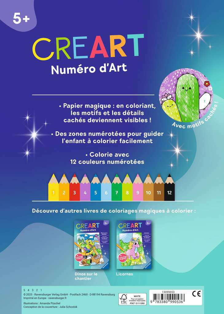 CreArt Coloriage Magique - Kawai