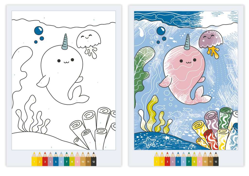 CreArt Coloriage Magique - Kawai