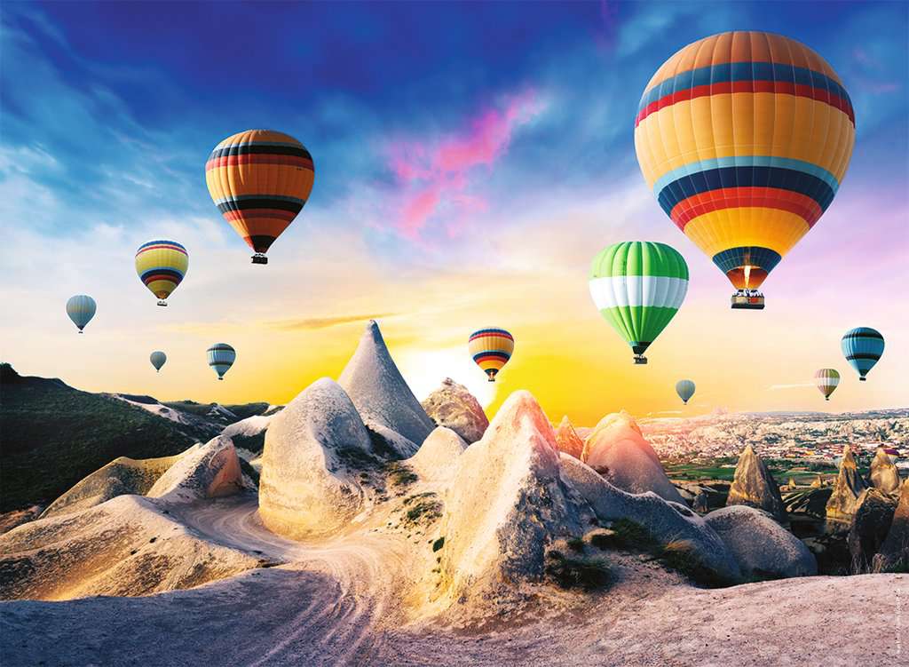 Voyage en montgolfière