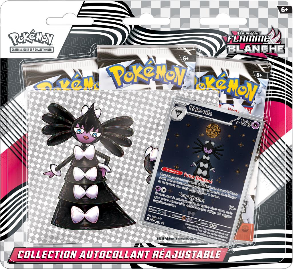 Pokémon: Tech Sticker 3-Pack Flamme Blanche