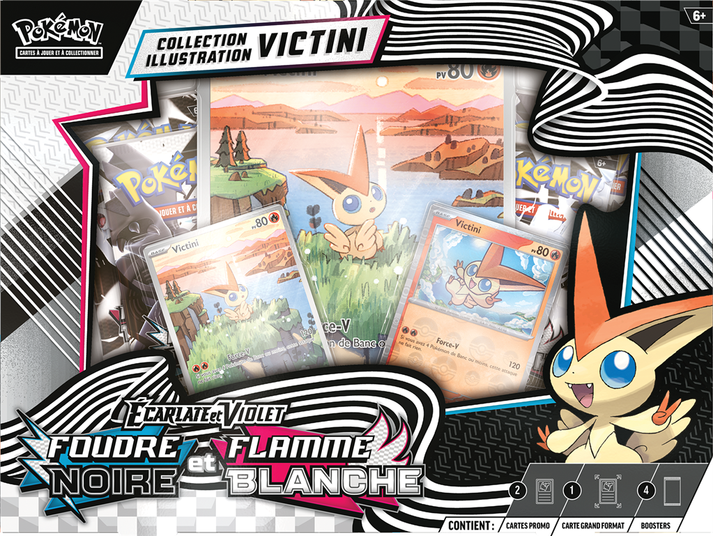 Pokémon EV10.5 - Foudre Noire & Flamme Blanche : Coffret