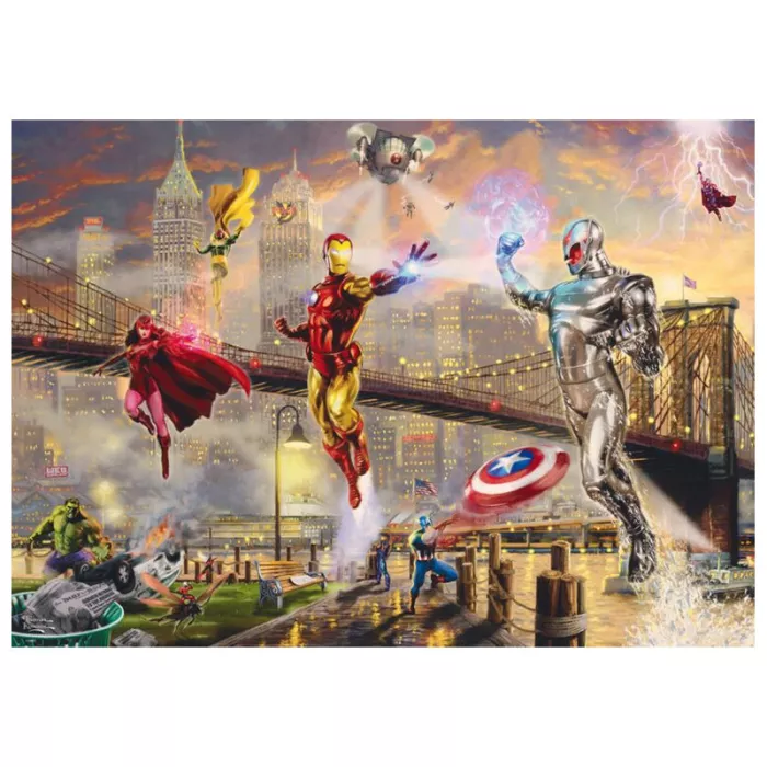  Puzzle Marvel 1000 Pcs - Iron Man 