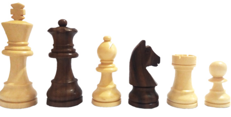 Échiquier (jeux d'échecs) 35cm - Hauteur du roi 76mm