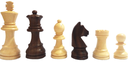 Échiquier (Jeu d'échecs) 25cm - Hauteur du roi 44mm