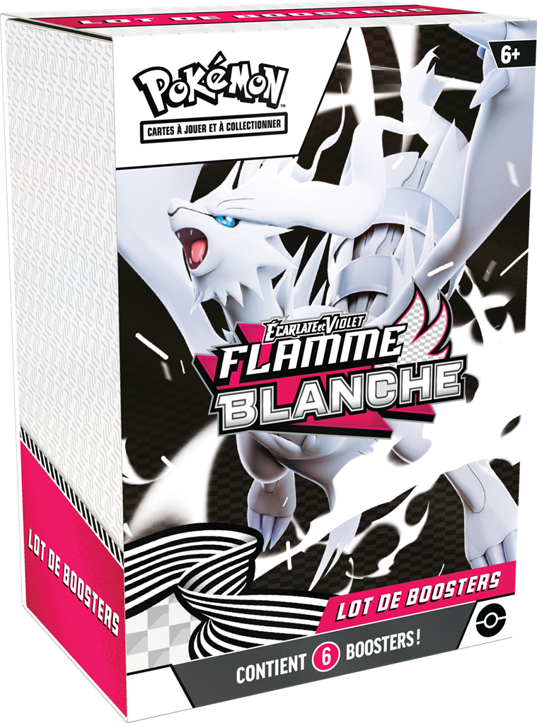 Pokémon EV10.5 - Foudre Noire & Flamme Blanche : Bundle 6 boosters 