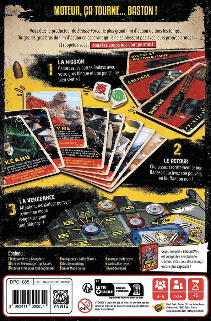 Badass Force : Édition DVD