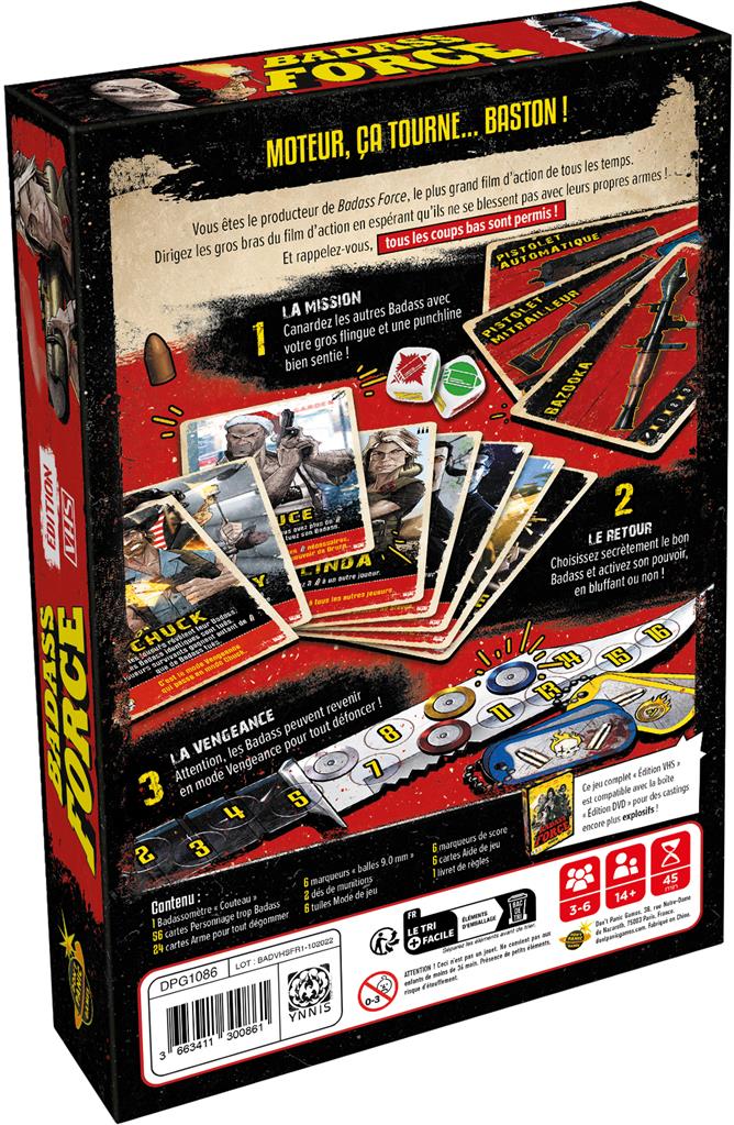 Badass Force : Édition VHS