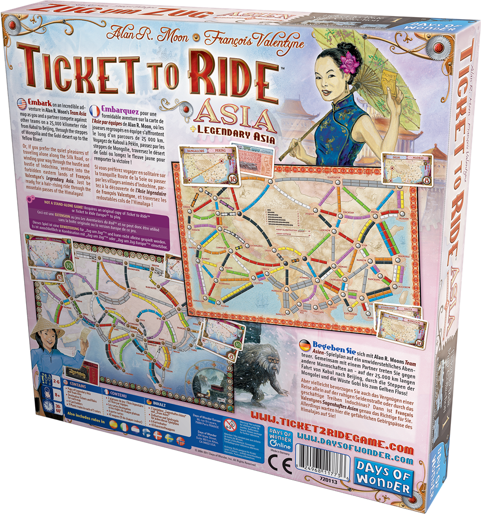 Aventuriers du Rail (Les) : Asie (Ext)