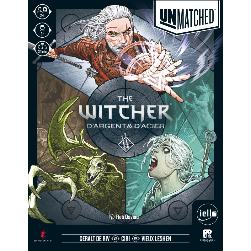 Unmatched - The Witcher: D'Argent et d'Acier