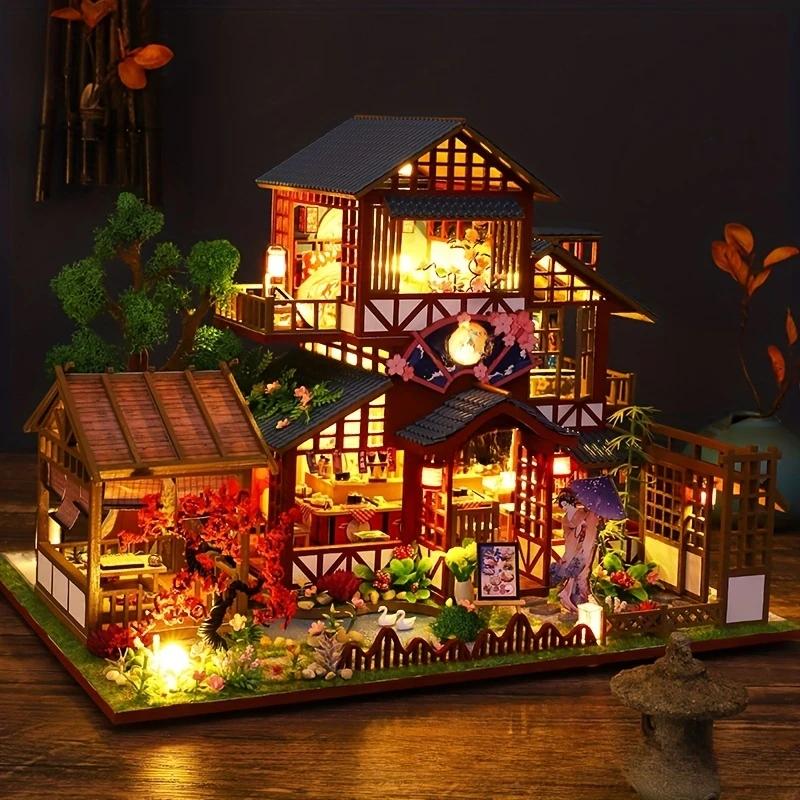 DIY miniature - Maison Traditionnel Japonaise (34 x 26 x 25 cm) 