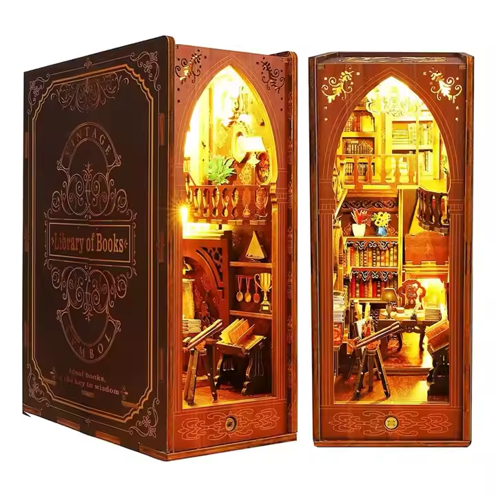 Book Nook - Salle de lecture (18,2 x 10 x 24,5 cm)