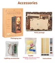 Book Nook - Salle de lecture (18,2 x 10 x 24,5 cm)