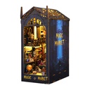 Book Nook - Magic Market (18,3 x 11 x 27 cm) avec mouvement et musique