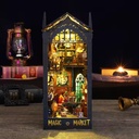 Book Nook - Magic Market (18,3 x 11 x 27 cm) avec mouvement et musique