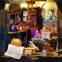 Book Nook - Magic Market (18,3 x 11 x 27 cm) avec mouvement et musique