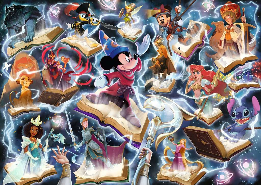 Puzzle 1000 Pièces Disney Lorcana - Acier