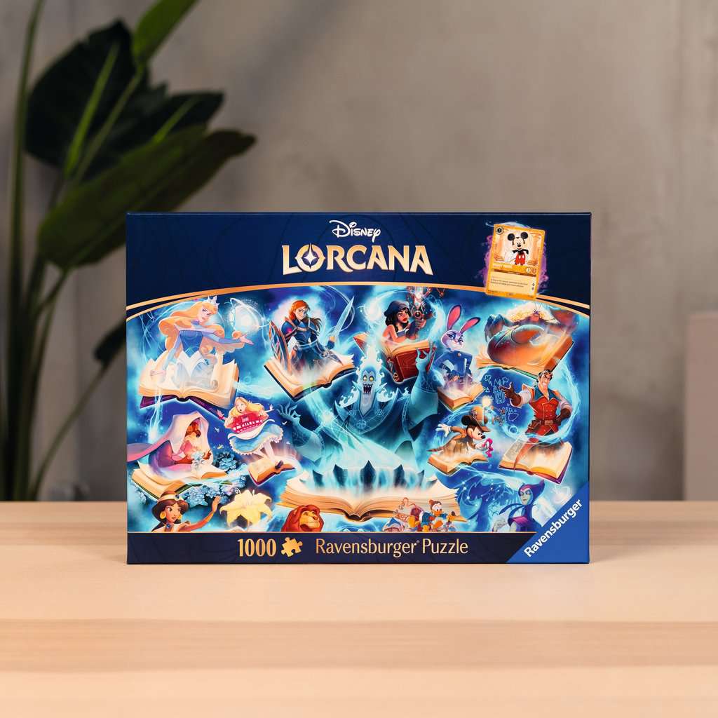 Puzzle 1000 Pièces Disney Lorcana - Saphir