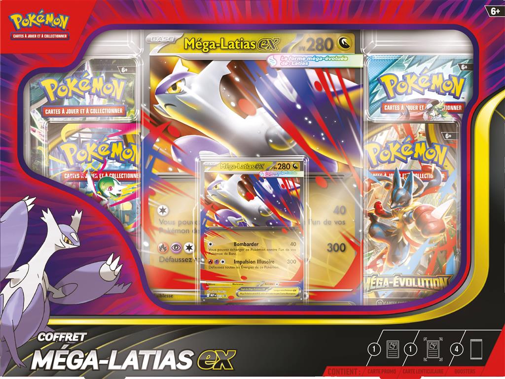 Pokémon : coffret Octobre ex 4b. 