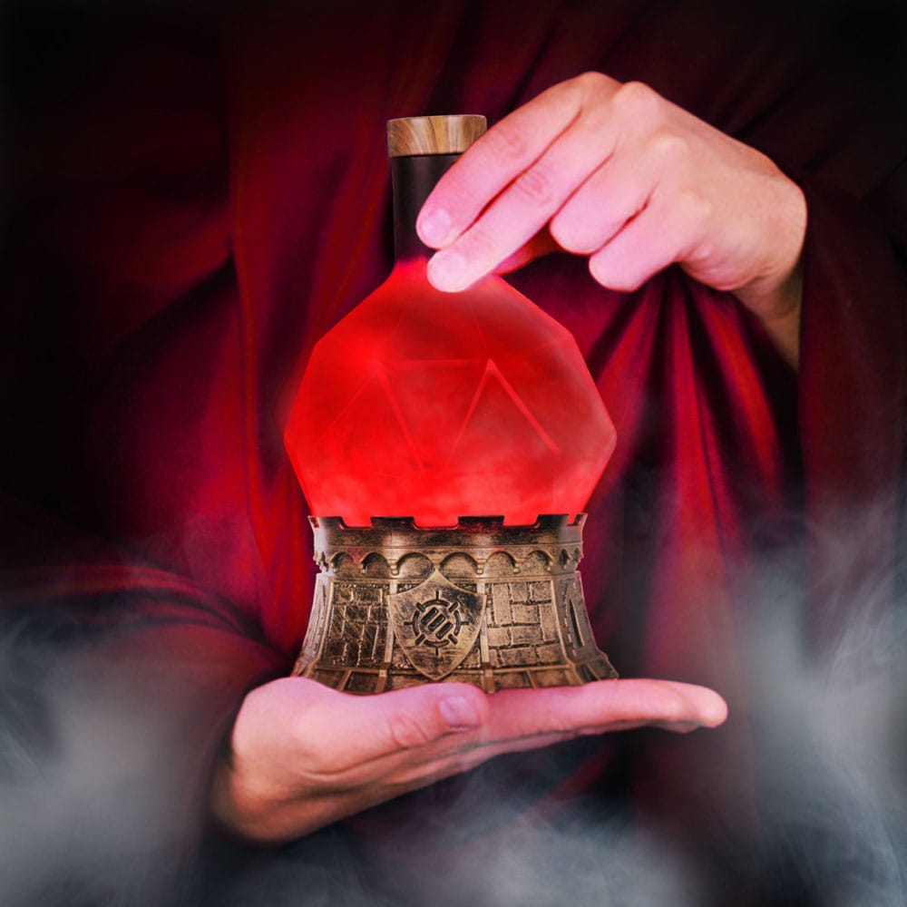 Enhance Lampe Sorcier Potion Rouge