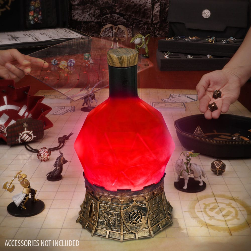 Enhance Lampe Sorcier Potion Rouge