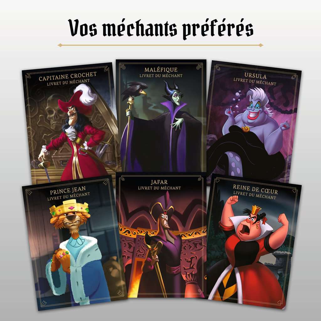 Disney Villainous + 1 jeton maléfique en bois