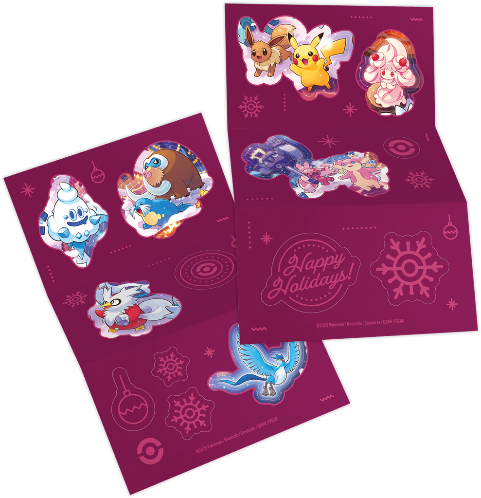 Pokémon : Calendrier des fêtes 2025 (de l'avent)