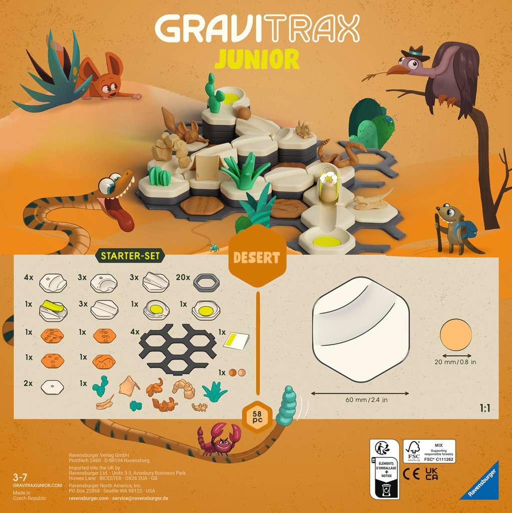 GraviTrax Junior Starter Set My Desert