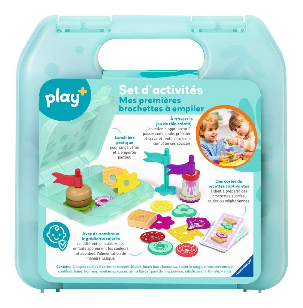 Set d'activités : Mes premières brochettes à empiler