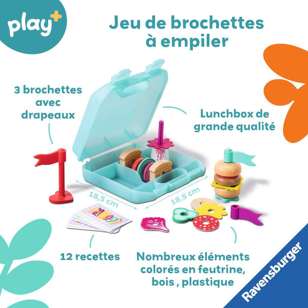 Set d'activités : Mes premières brochettes à empiler
