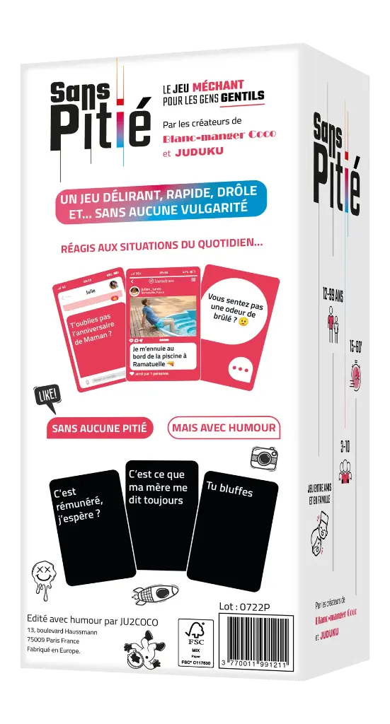 Sans Pitié : La Retenue