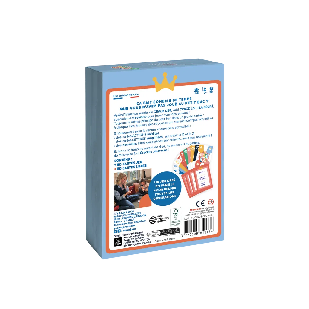 Crack List La récré