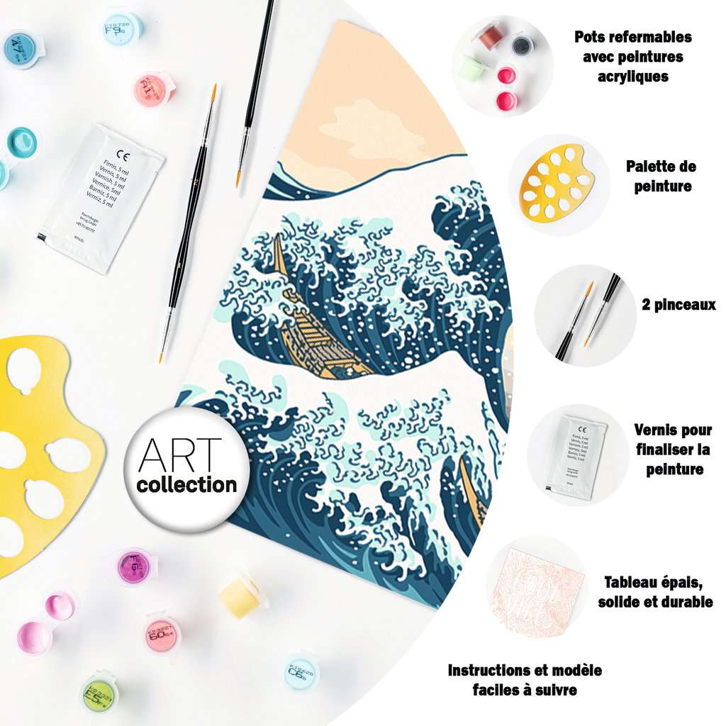 CreArt 30x40cm La Grande Vague