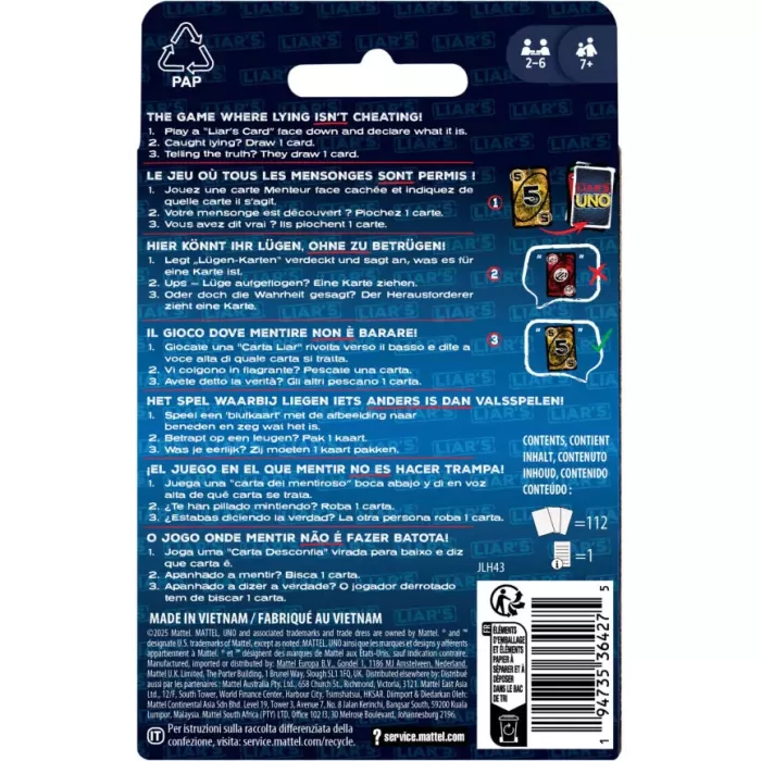  Uno Liar's 