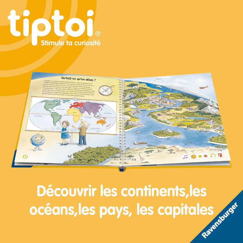 Tiptoi: Mon premier Atlas