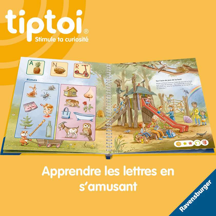 TipToi - Apprendre en s'amusant : Les lettres