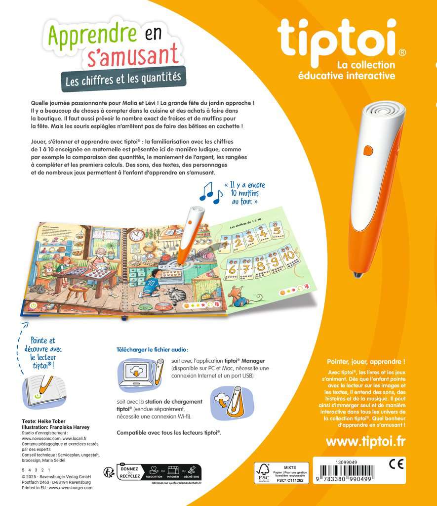 TipToi - Apprendre en s'amusant : Les chiffres et les quantités