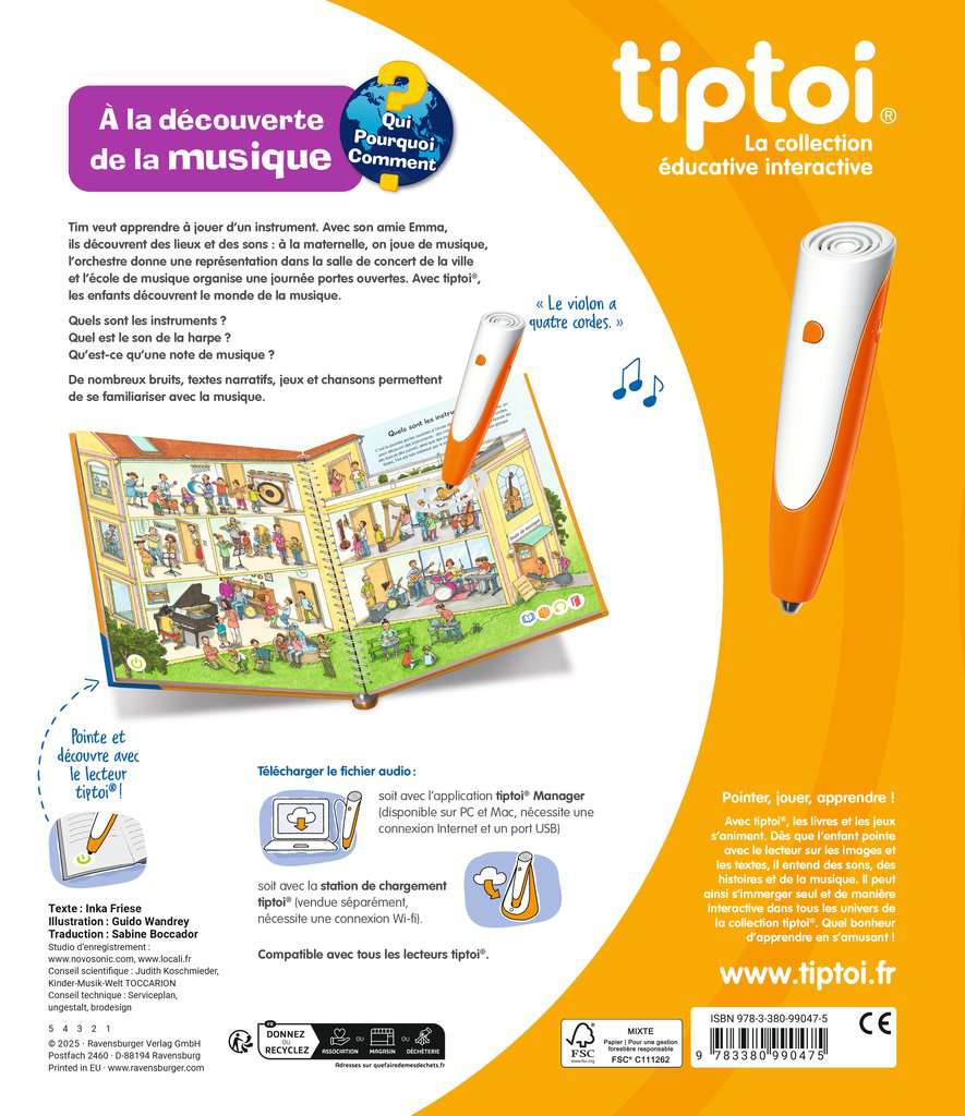 TipToi - À la découverte de la musique