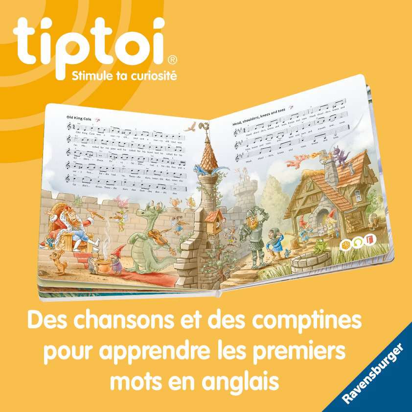 TipToi - Mes premières comptines anglaise