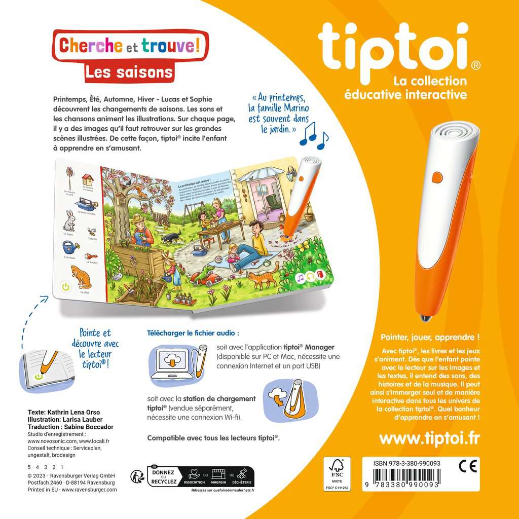 TipToi - Cherche et trouve: Les saisons