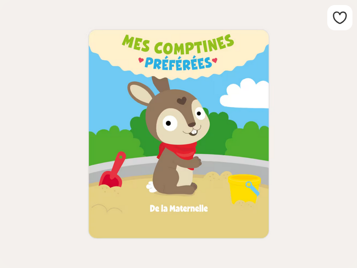 Tonie - Mes Comptines Préférées - De la maternelle
