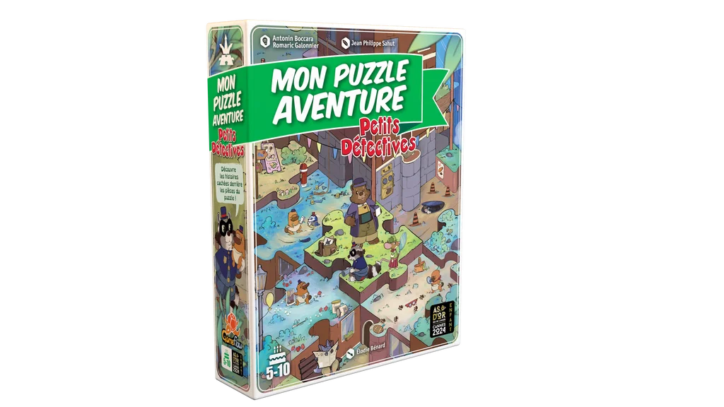 Mon puzzle aventure : Petits Détectives