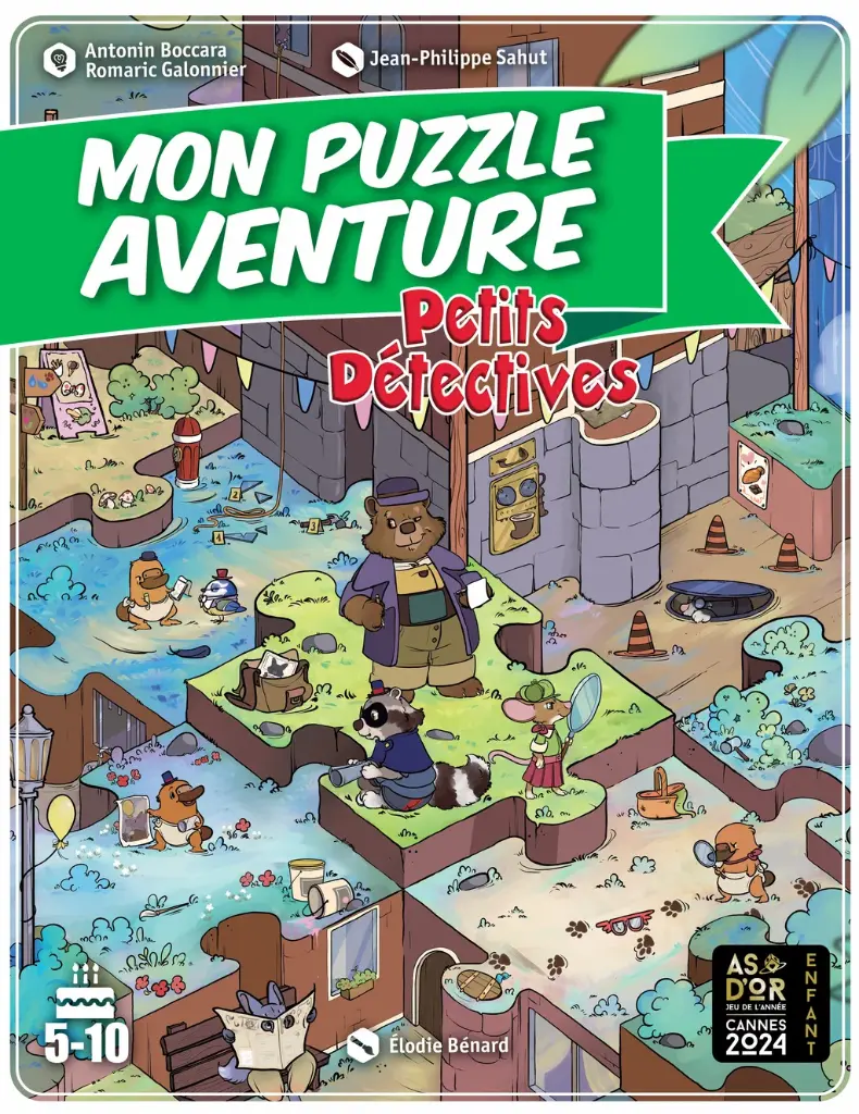 Mon puzzle aventure : Petits Détectives