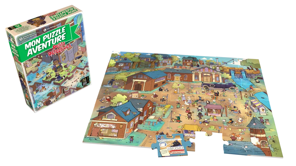 Mon puzzle aventure : Petits Détectives