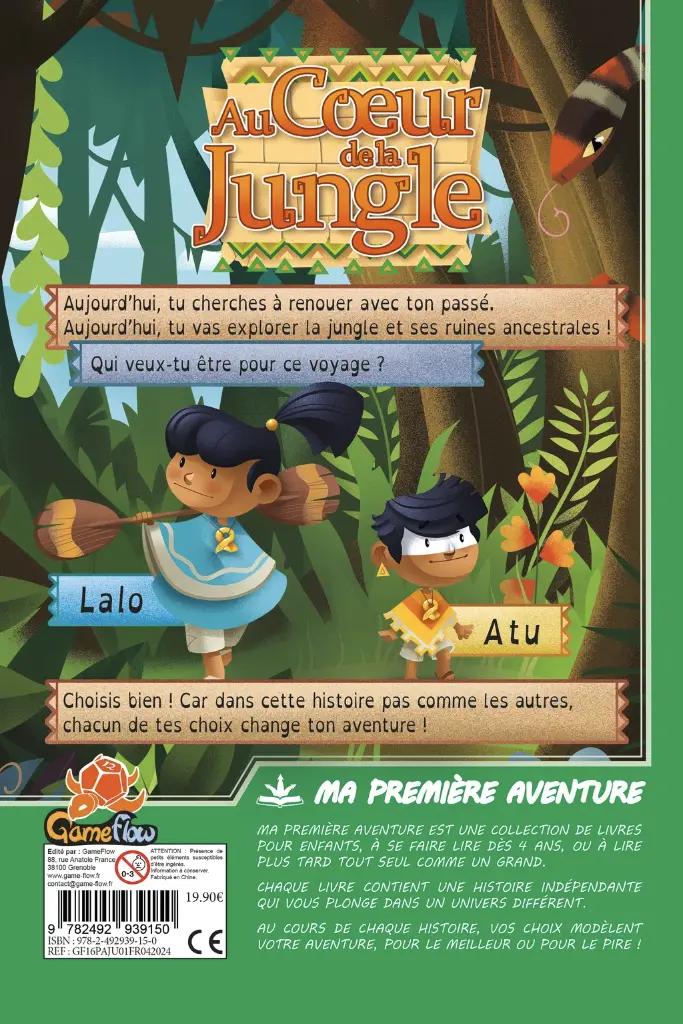 Ma 1ère Aventure: Au coeur de la Jungle