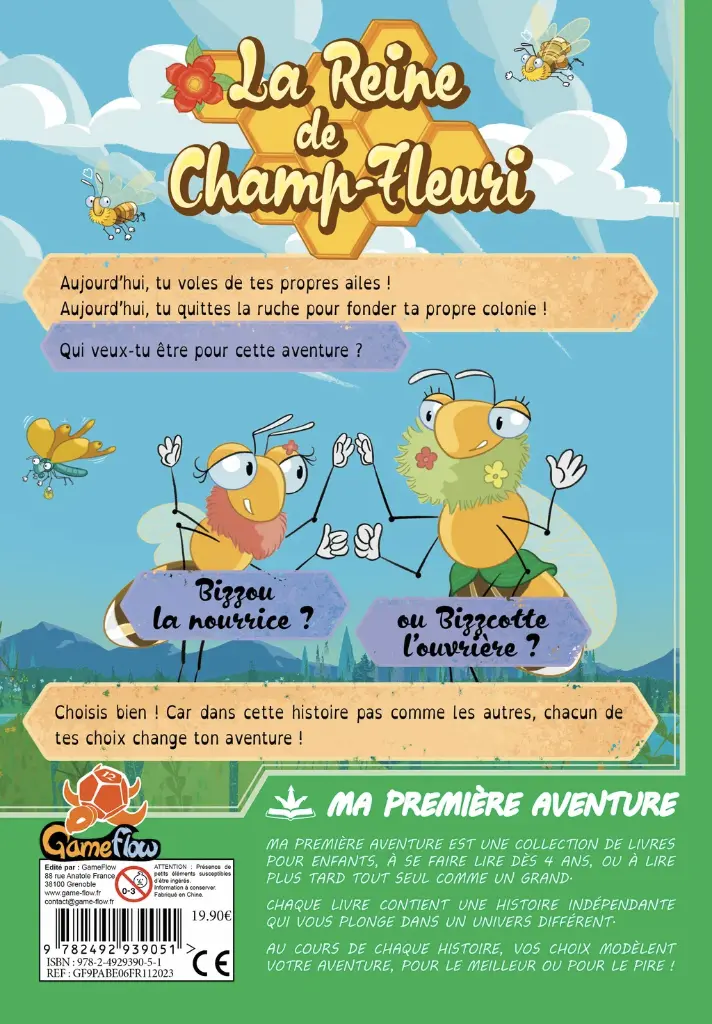 Ma première aventure : La reine de Champ-Fleuri Version Longue