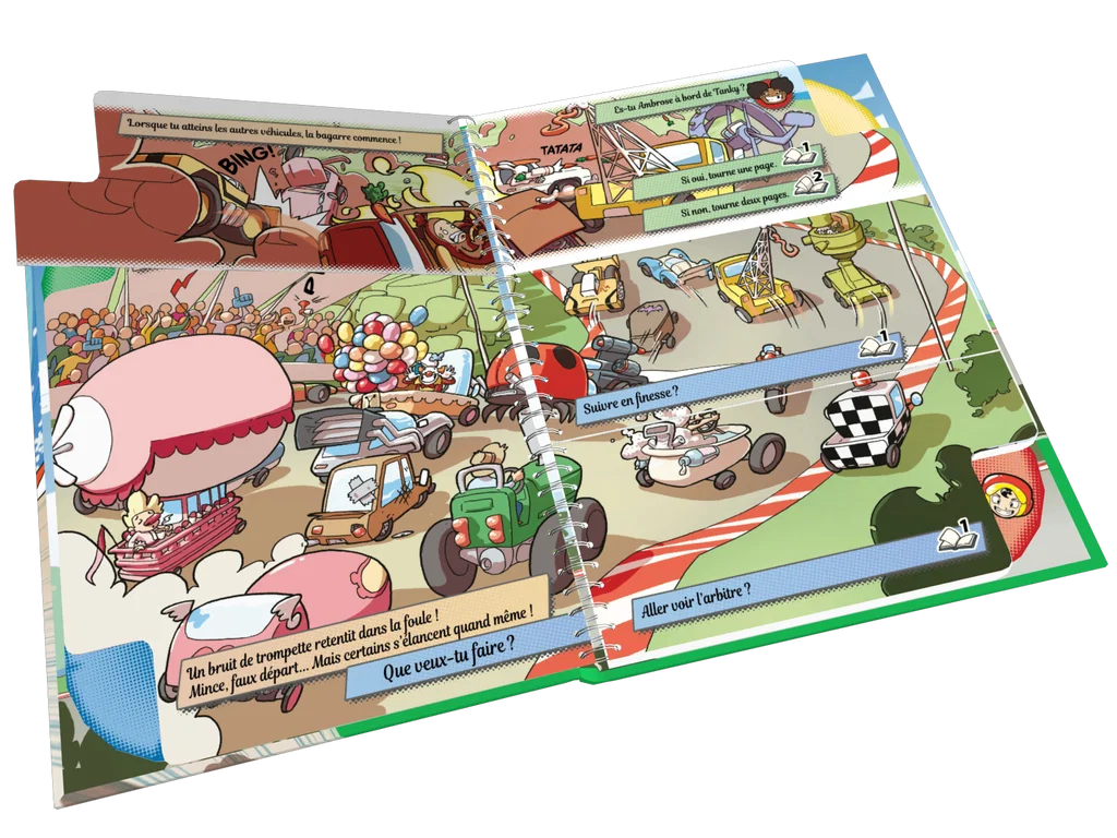 Ma première aventure : La course des casse-tout Version Longue