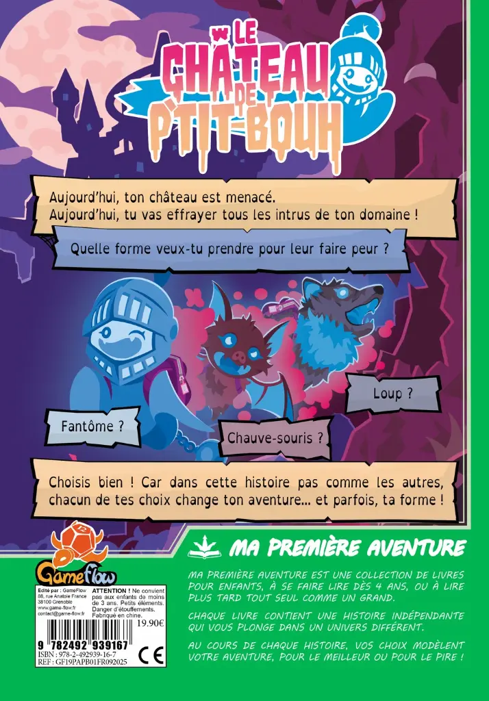 Ma première aventure : Le chateau de P'tit Bouh