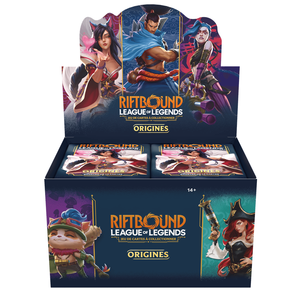 Riftbound : Origines - Display FR (24 Boosters)